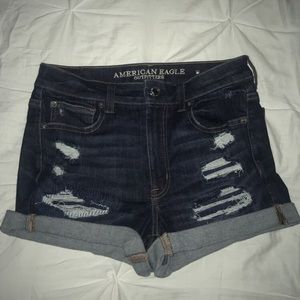 american eagle jean shorts